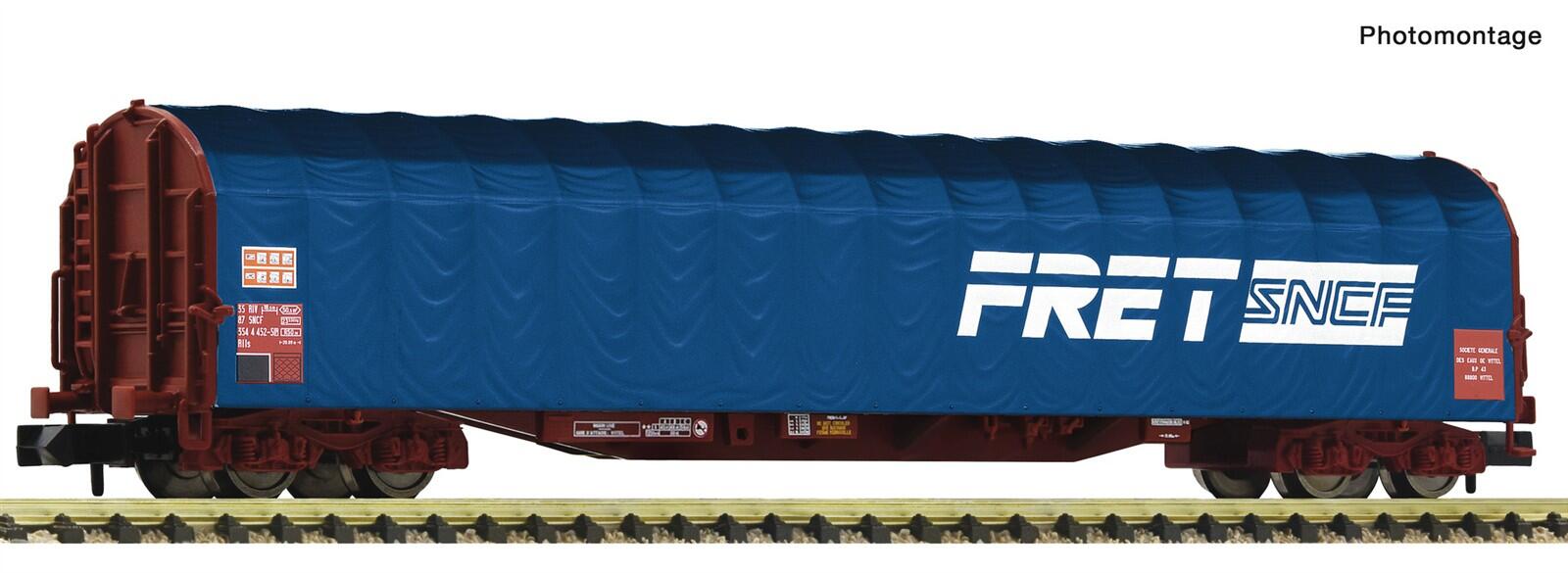 Fleischmann 6660144 N Schiebeplanenwagen Rils SNCF ,Ep V