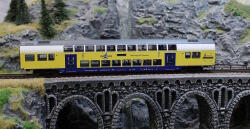 Brawa 44595 H0  Doppelstock-Mittelwagen 2.Klasse Metronom (RE 3 Hamburg Hbf)