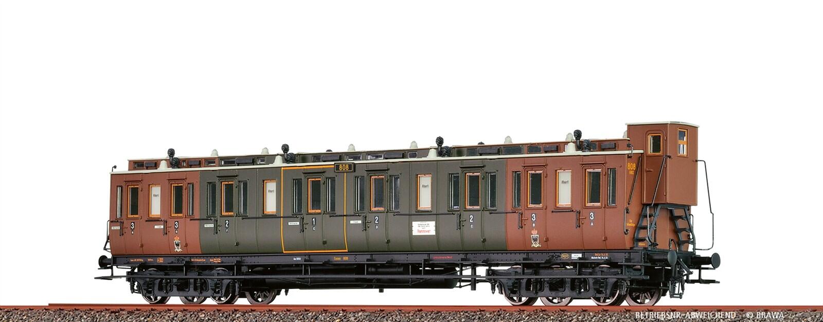 Brawa 45268 H0  Abteilwagen ABC4 K.P.E.V.