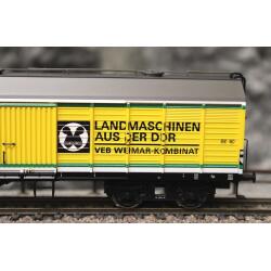 Brawa 50417 H0 Gedeckter Güterwagen Gags-v "VEB WEIMAR-KOMBIAT" DR