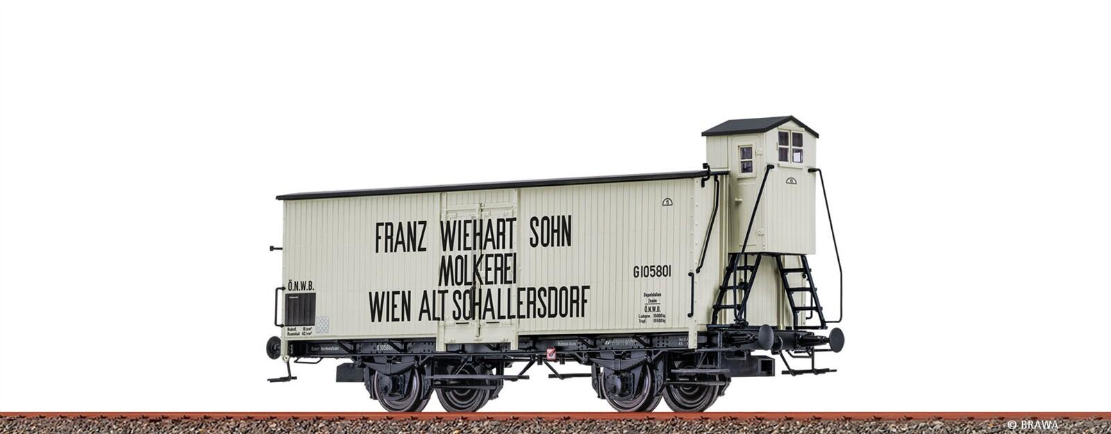 Brawa 51166 H0  Kühlwagen "Franz Wiehart Sohn Molkerei" ÖBB