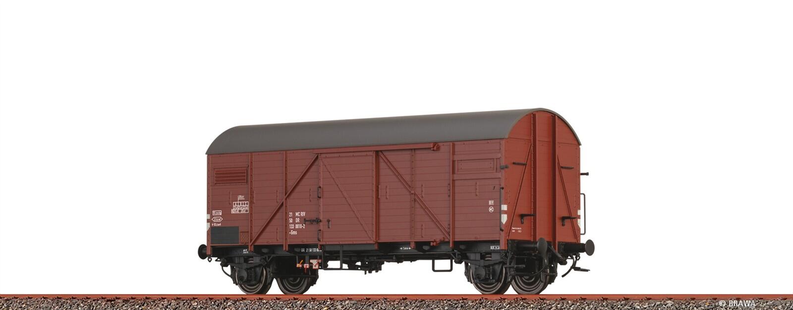 Brawa 51182 H0  Gedeckter Güterwagen Gms DR