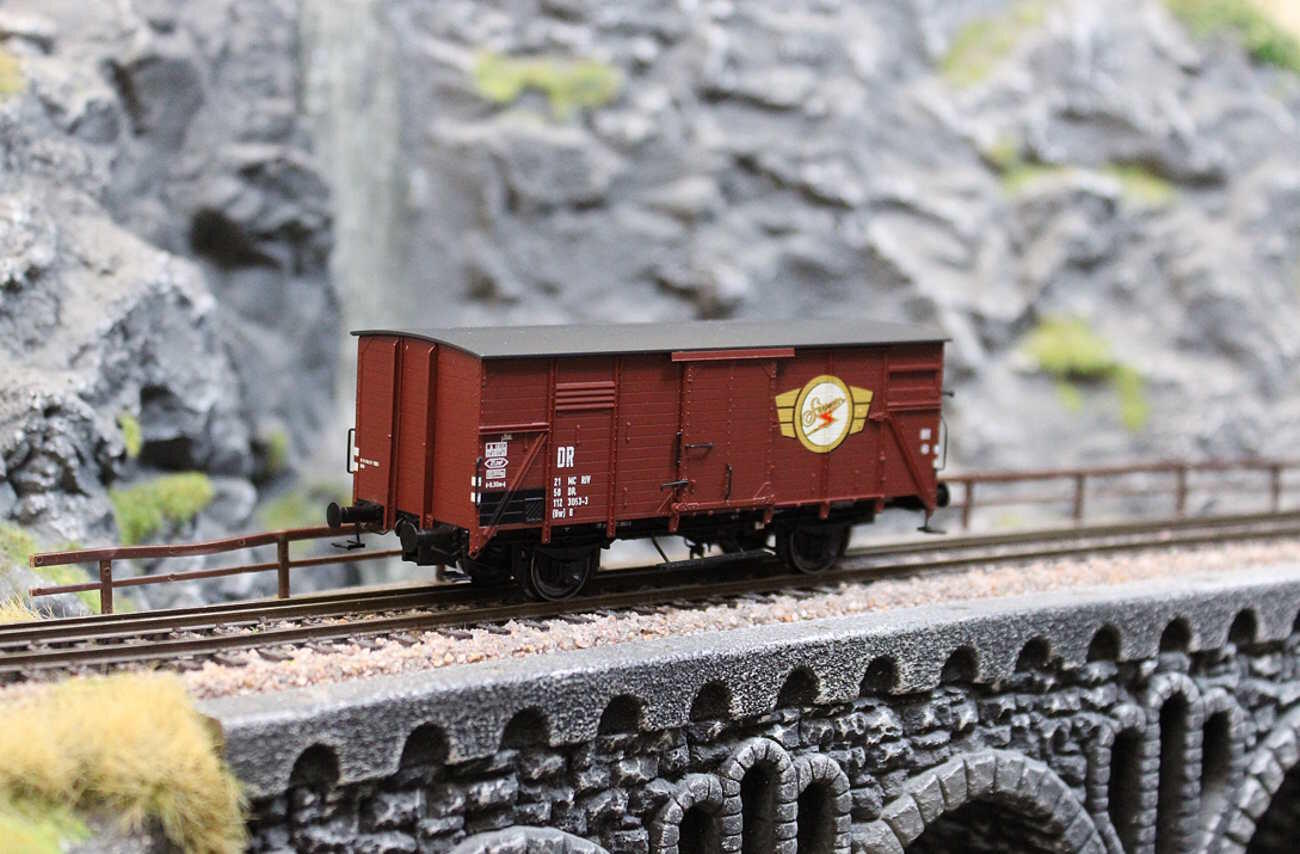 Brawa 51312 H0  Gedeckter Güterwagen (Gw) G "Simson" DR
