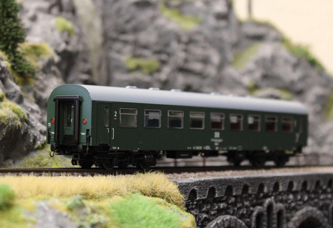 Brawa 51321 H0 Personenwagen 2.Klasse Bghwe DR