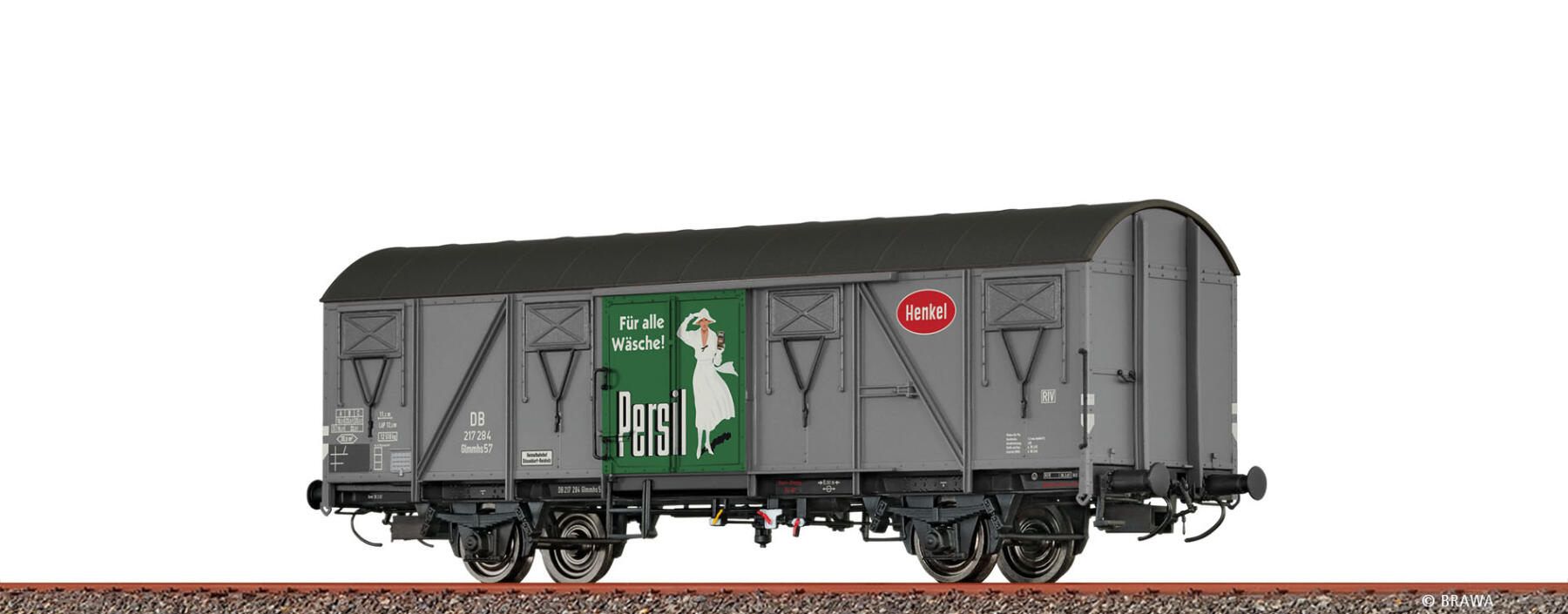 Brawa 51354 H0  Gedeckter Güterwagen Glmmhs57 "Persil" DB