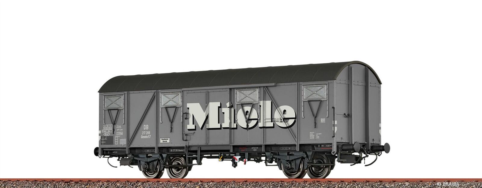 Brawa 51355 H0  Gedeckter Güterwagen Glmmhs57 "Miele" DB