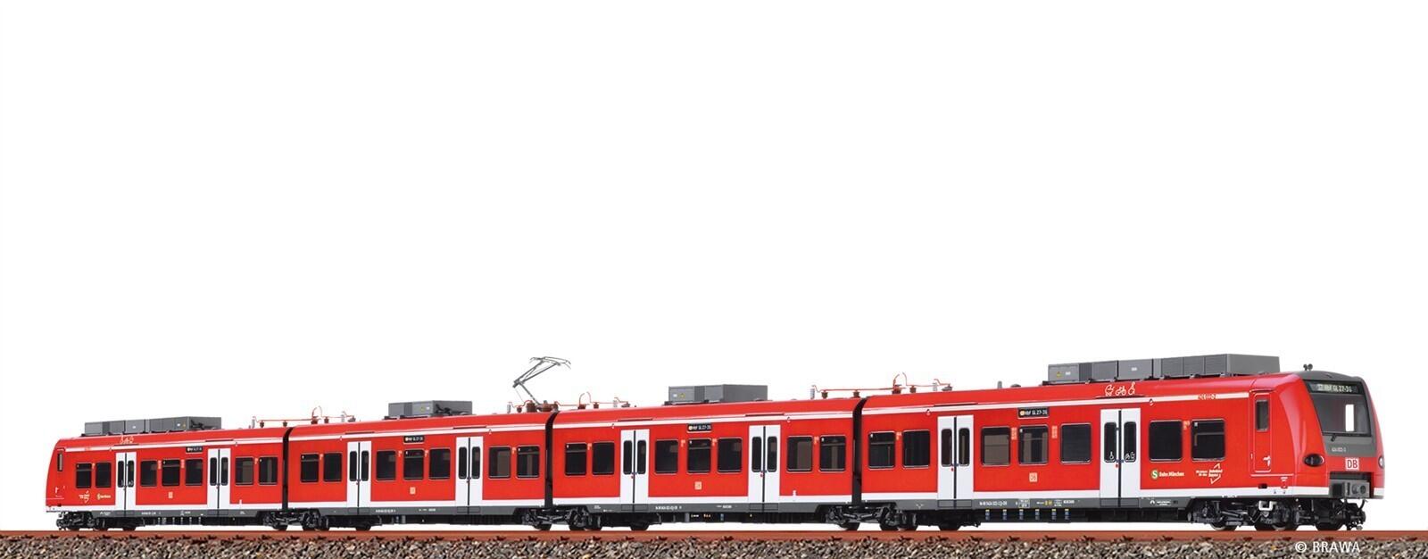 Brawa 58237 H0  Elektrotriebwagen BR 424 DB AG, S-Bahn München, 4er-Set
