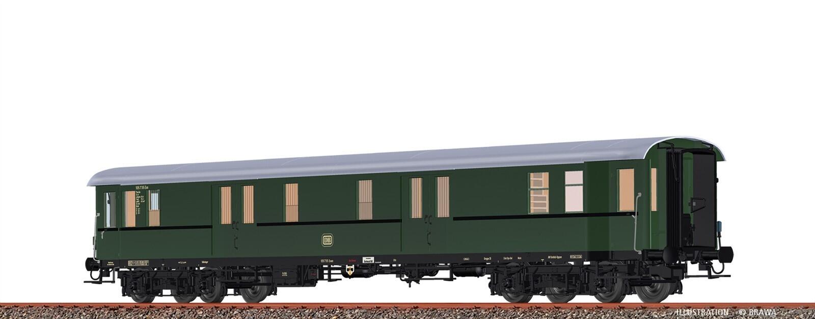 Brawa 58298 H0  Gepäckwagen Pw4ü-37/52 DB