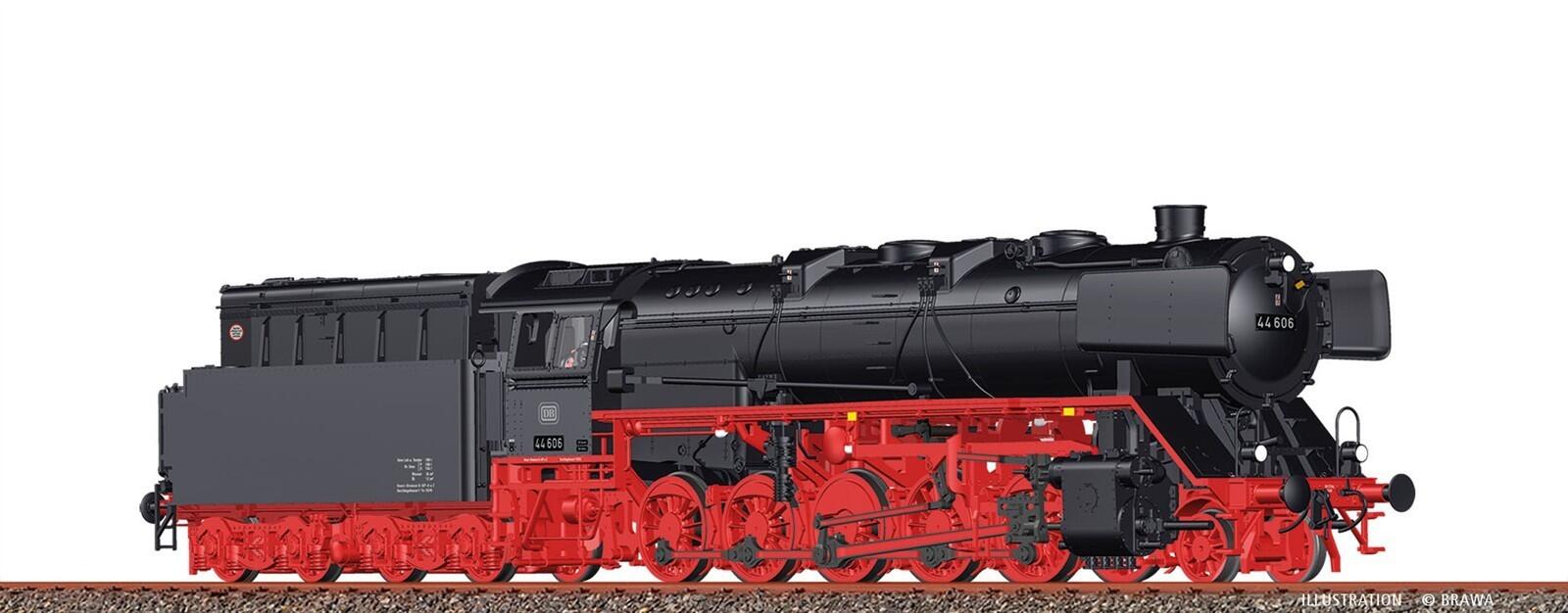 Brawa 70155 H0  Dampflokomotive BR 44 DB - Sound Version