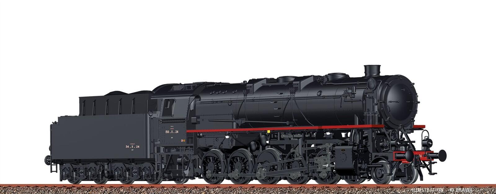 Brawa 70170 H0  Dampflokomotive BR 150 X SCF