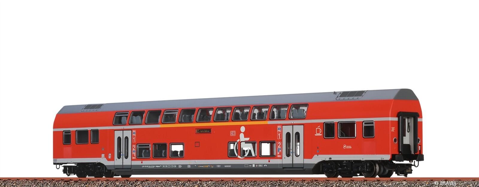 Brawa 70185 H0  TWIDEXX Vario® Doppelstock-Mittelwagen 1./2.Klasse DB AG (RE 5 Berlin Südkreuz)