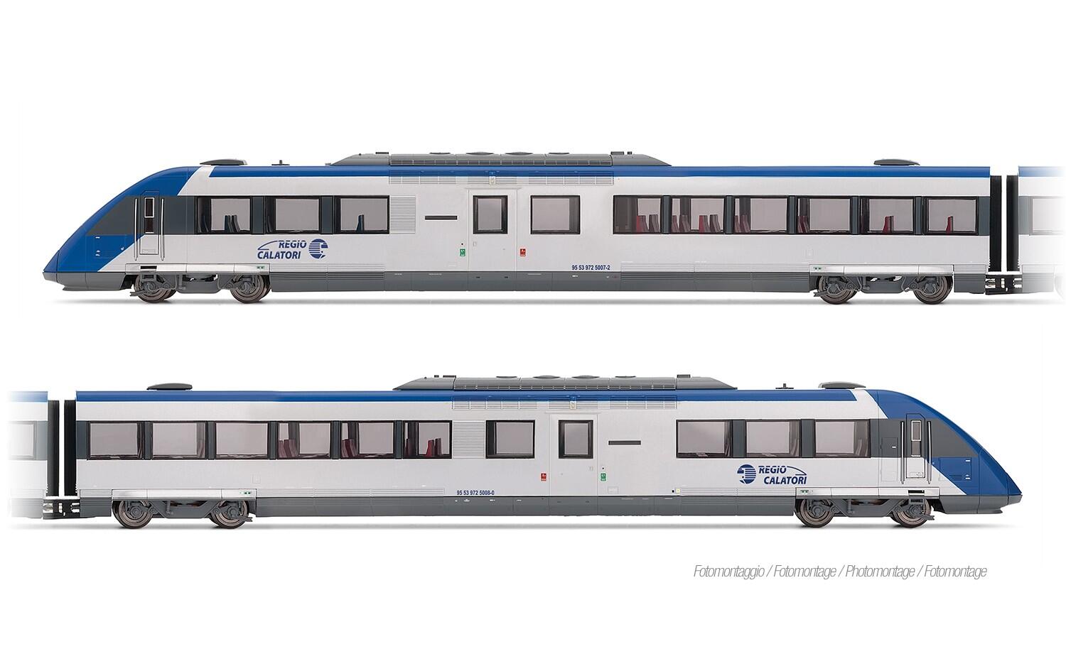 Rivarossi HR2996S H0 Regio Calatori, 2-tlg. Dieseltriebwagen X 72500 - Sound Version