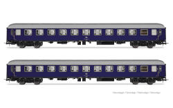 Rivarossi HR4415 H0 2-tlg. Set Liegewagen Bcm 243 DB,...