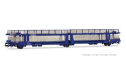 Rivarossi HR6700 H0 3-achs. Autotransportwagen FS, Bauart...