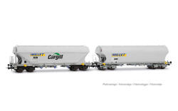 Jouef HJ6320 H0 2-tlg. Set 4-achs. Getreidesilowagen...