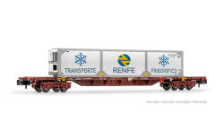 Arnold HN6729 N MMC3-Containerwagen RENFE, braune...