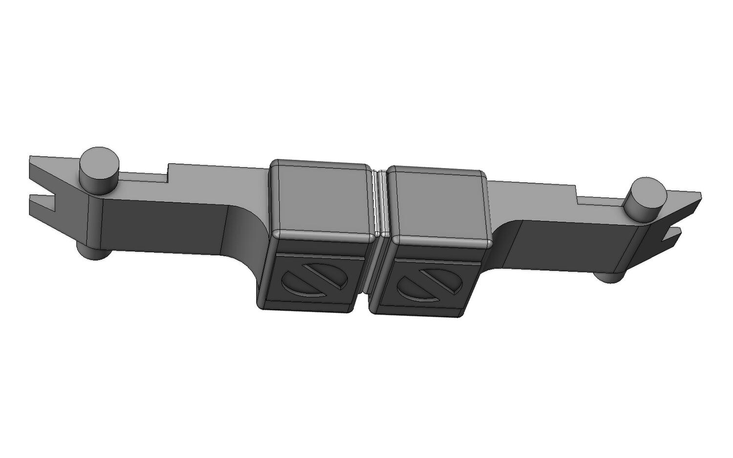 Arnold HC8063L TT/N  Set x 10 Magnetkupplungen für Spur N/TT, HC8063 2 mm länger