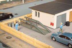 Auhagen 11484 H0 Garagen mit Zubehör