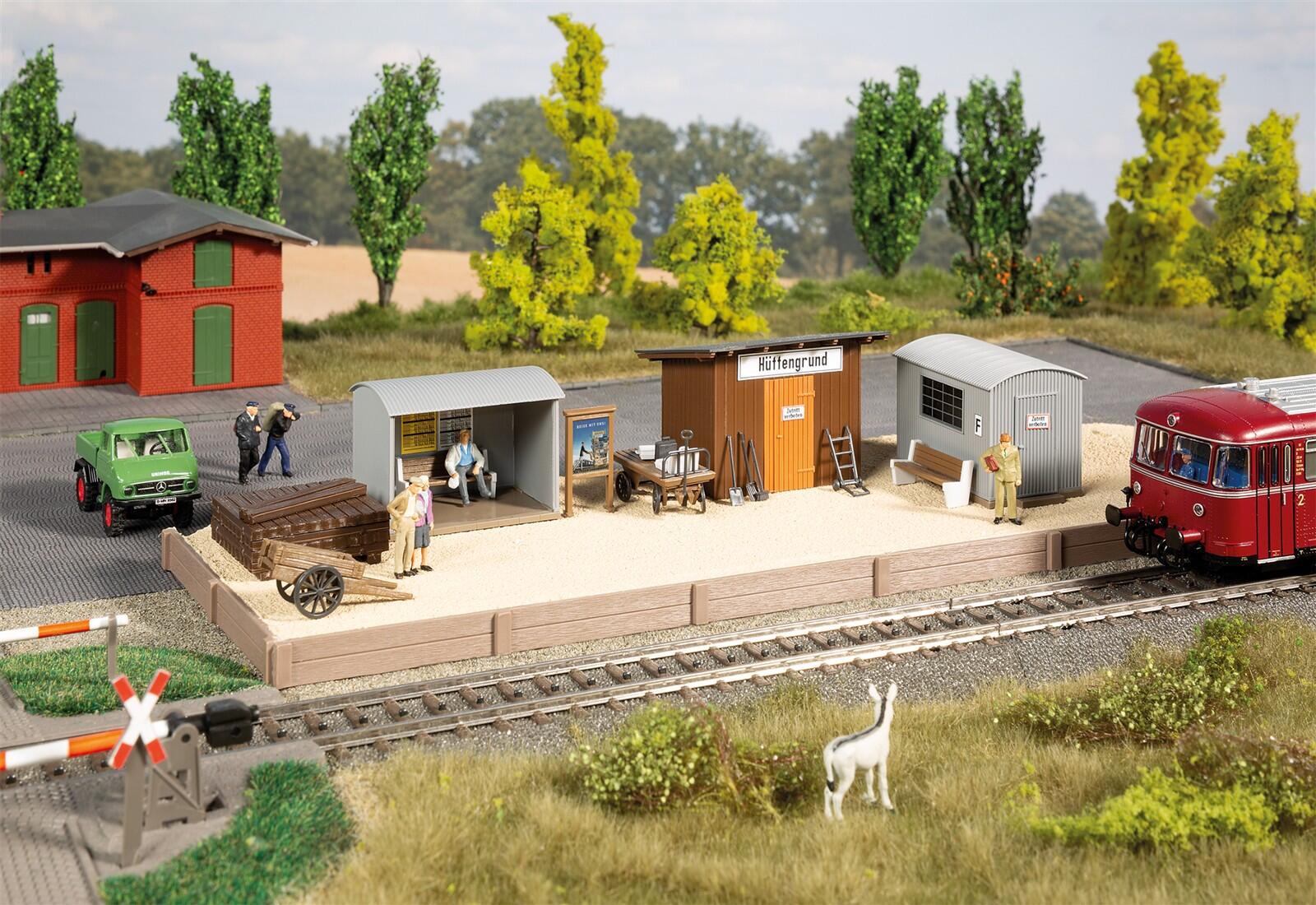 Auhagen 11486 H0 Haltepunkt Hüttengrund