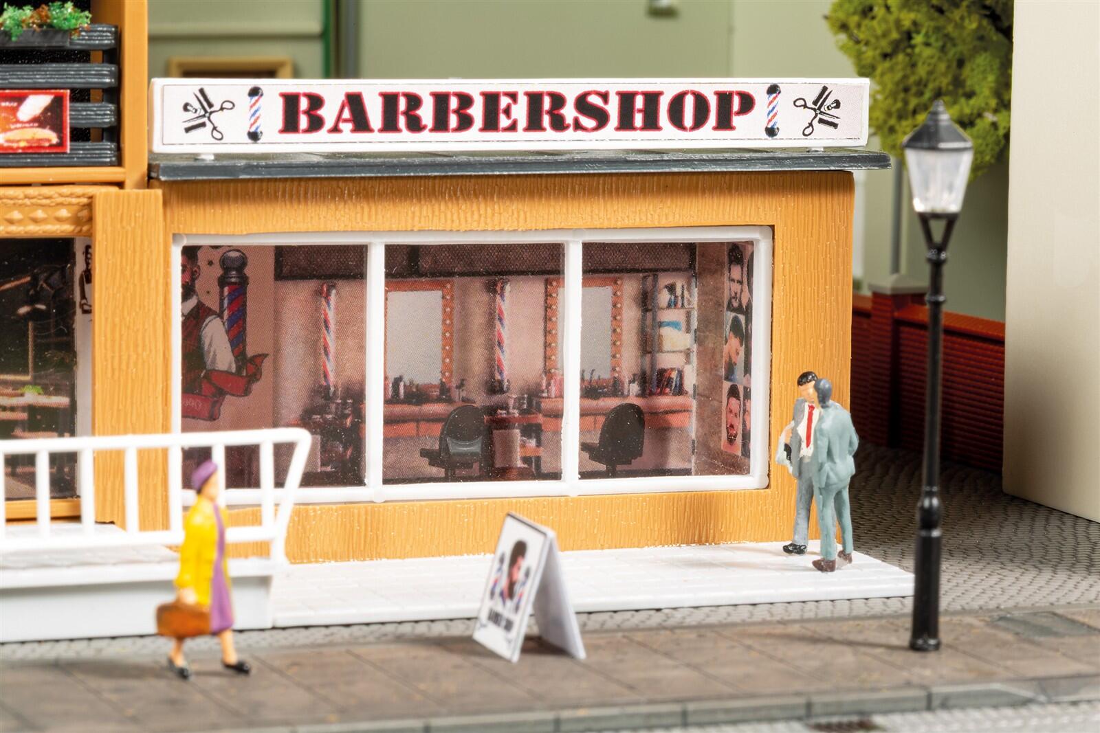 Auhagen 12356 H0/ TT Döner und Barbershop