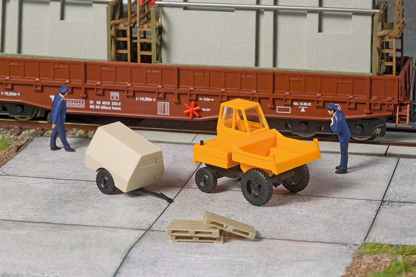 Auhagen 43698 TT Waran mit Kompressoranhänger