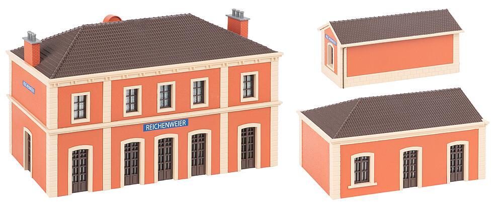 Faller 110147 H0 Bahnhof-Set Reichenweier