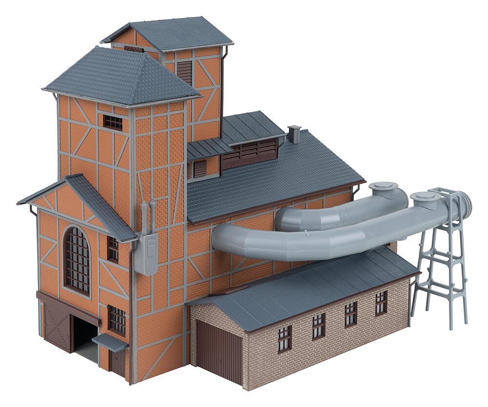 Faller 130024 H0 Gebläsehalle mit Rohrleitungen