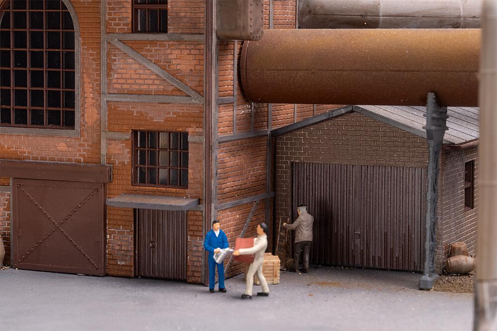 Faller 130024 H0 Gebläsehalle mit Rohrleitungen