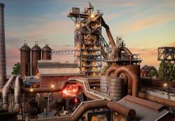 Faller 130026 H0 Hochofen mit Gießhalle