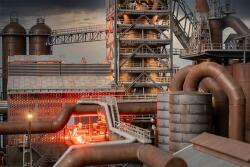 Faller 130026 H0 Hochofen mit Gießhalle