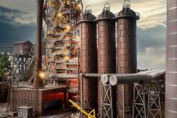 Faller 130026 H0 Hochofen mit Gießhalle