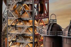 Faller 130026 H0 Hochofen mit Gießhalle