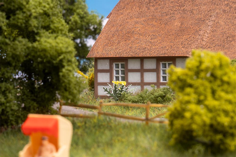 Faller 130674 H0 Norddeutsches Reetdachhaus