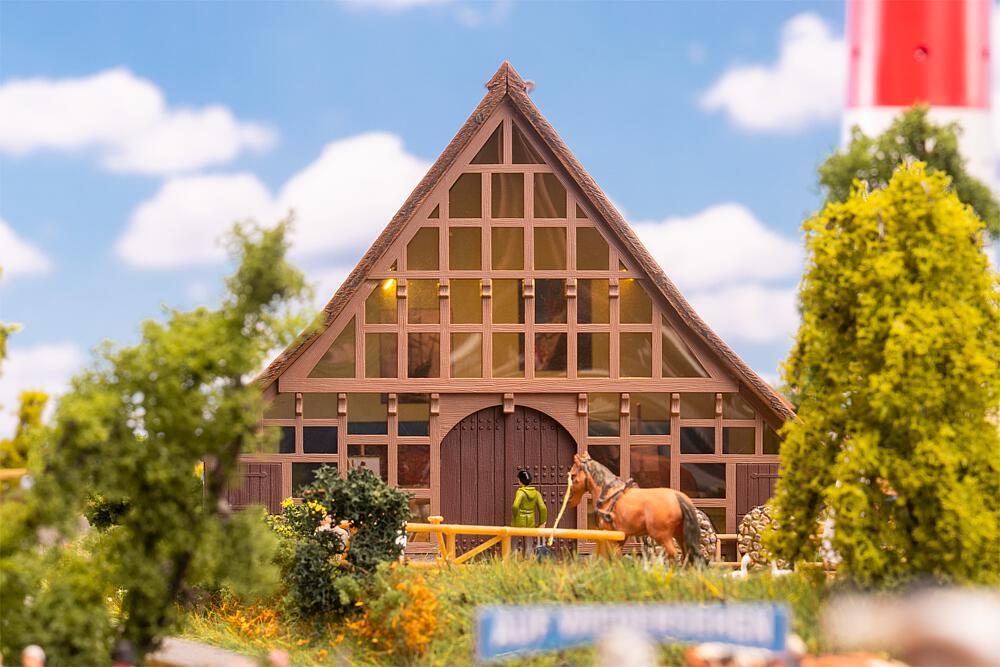 Faller 130674 H0 Norddeutsches Reetdachhaus