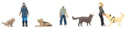 Faller 151745 H0 Spaziergänger mit Hunden