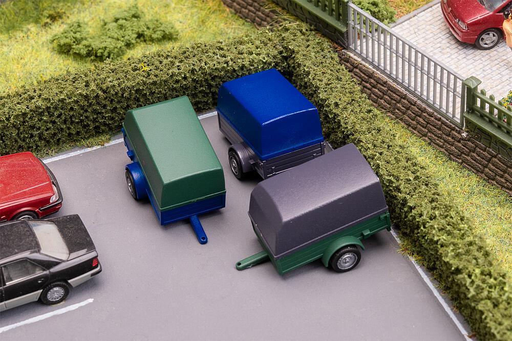 Faller 180012 H0 3 PKW-Anhänger