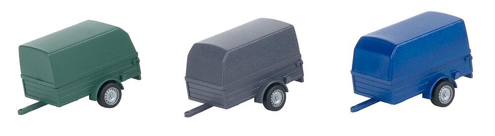 Faller 180012 H0 3 PKW-Anhänger