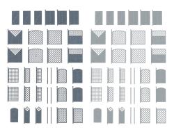 Faller 180398 H0 Sichtschutzzaun