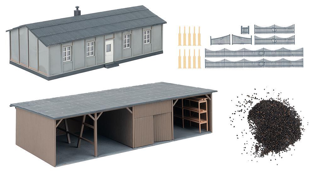 Faller 191841 H0 Lagerschuppen mit Förderband