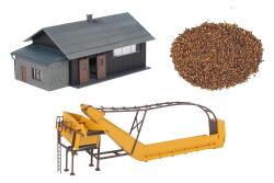 Faller 191841 H0 Lagerschuppen mit Förderband