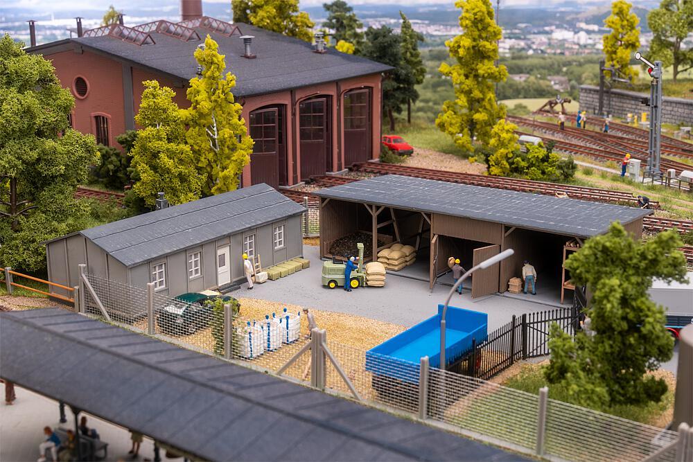 Faller 191842 H0 Baracke mit Kohleschuppen