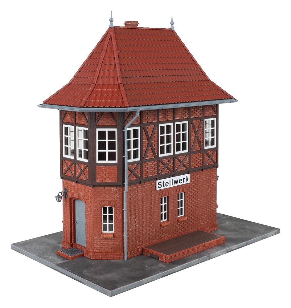 Faller 330883 G Stellwerk mit Fachwerk