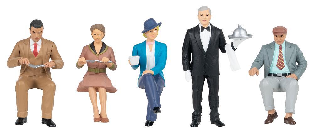 Faller 331531 G Sitzende Restaurantgäste