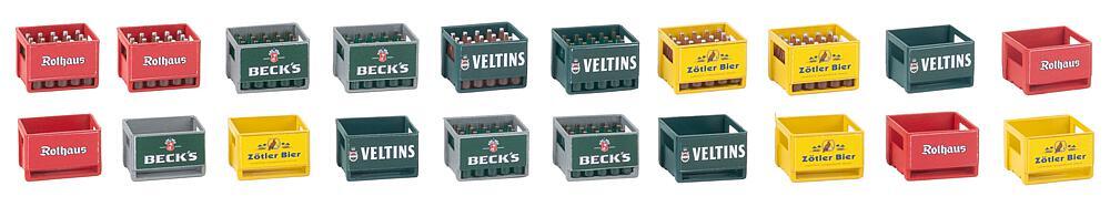 Faller 333229 G 20 Bierkästen mit Flaschen