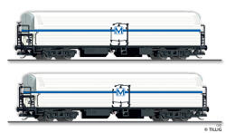 Tillig 01143 TT Güterwagenset der DR, bestehend aus...