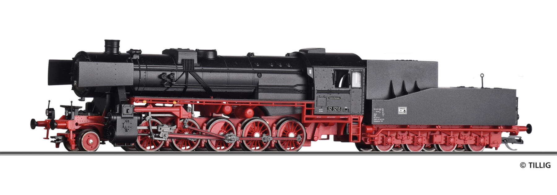 Tillig 02263 TT Dampflokomotive BR 52 der DR