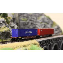 Tillig 18080 TT Containertragwagen Sggmrss 578.0 der CD Cargo