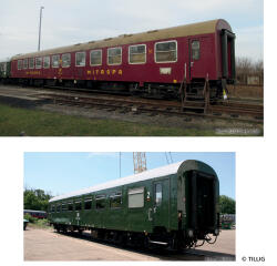 Tillig 70079 H0 Reisezugwagenset „Museumszug der...