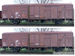 Tillig 70089 H0 Güterwagenset der CSD, bestehend aus...