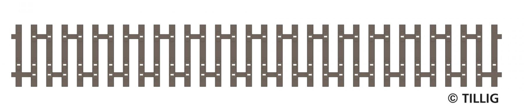 Tillig 83192 TT Flex-Schwellenband Zwangsgleis (einseitig) 166mm